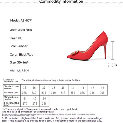 Women's Closed Pointed Toe Pumps Stiletto High Heels Wedding Party Dress Shoes