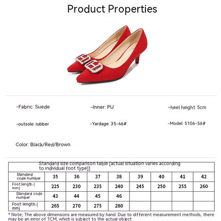 Women's High Stilettos Closed Toe Heels,Slip On Pointed Toe Dress Pumps Shoes