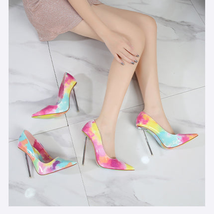 Women Pumps, Pointed Toe High Heel Party Stiletto Heels Shoes