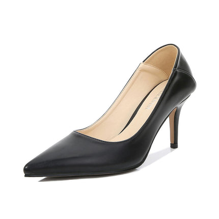 Women's Stiletto Pumps Pointy Toe Dress Shoes Slip on Pumps