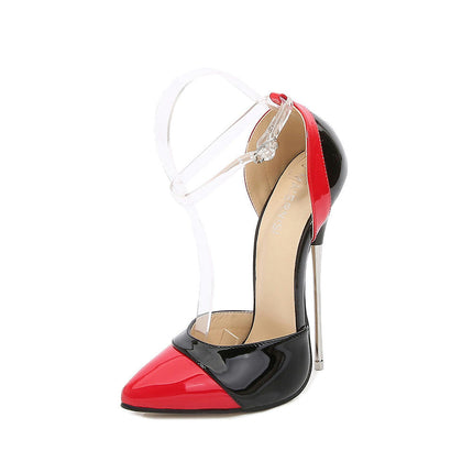 Women's High Heels Slip-On Pumps Pointy-Toe Stiletto Sexy Heel Pump Shoes