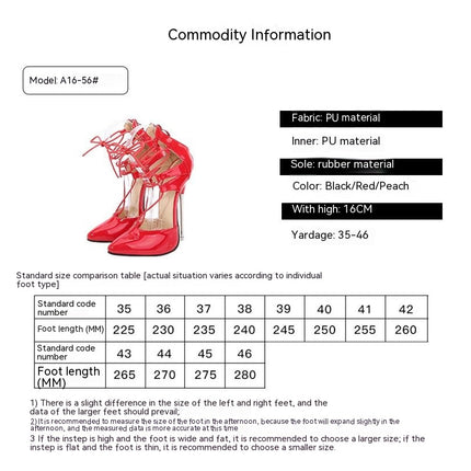 Pointed Closed Toe Stiletto High Heels for Women Ankle Strap Pumps