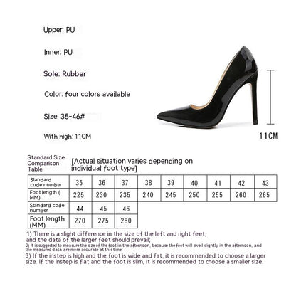 Women's Classic Pumps Pointed Toe Stiletto Slip On High Heels Dress Pump Shoes