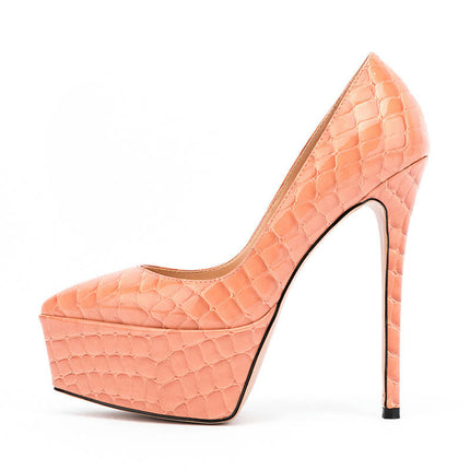 Women Platform Pumps, Pointed Toe High Heel Stiletto Heels Shoes