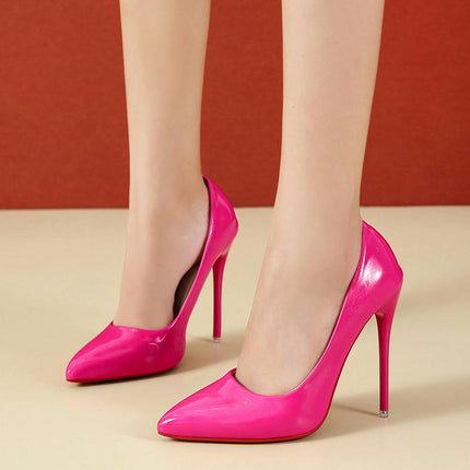 Women's Pointed Toe Slip on Stilettos Party Wedding Pumps