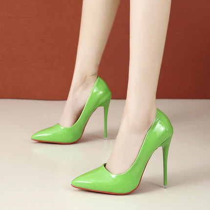 Women's Pointed Toe Slip on Stilettos Party Wedding Pumps