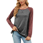 Dark gray jujube red sleeves