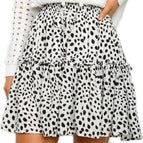 Leopard with white