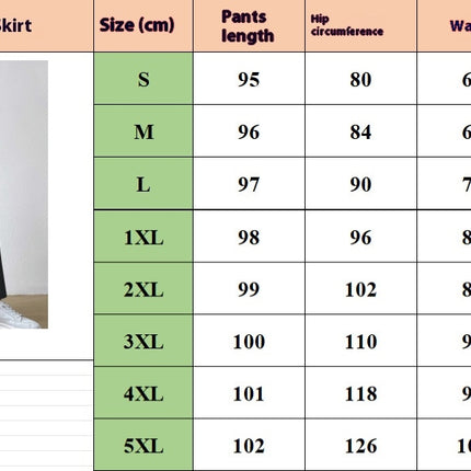 Women's Split Hem Elastic High Waist Bodycon Pencil Maxi Skirt