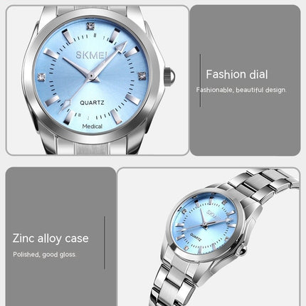 Watches for Women, Stainless Steel Quartz Watch Waterproof Luxury Watch