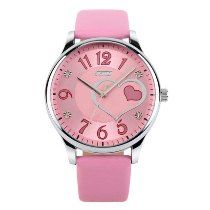 Watches for Women Quartz Leather Strap Waterproof Watch