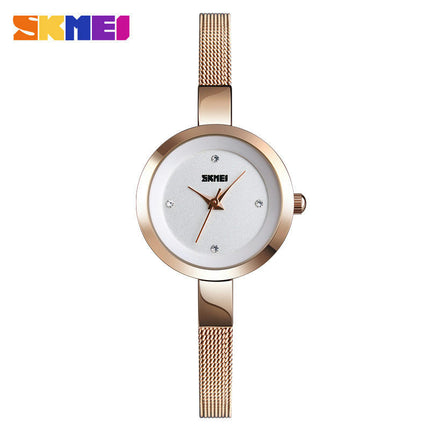 Women's Watch Stainless Steel Band Waterproof Quartz Watch