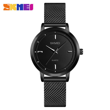 Women's Stainless Steel Mesh Strap Wrist Watch Analog Quartz Watch