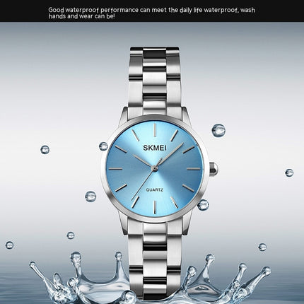 Women's Quartz Watches Waterproof, Casual Stainless Steel Wristwatch for Women