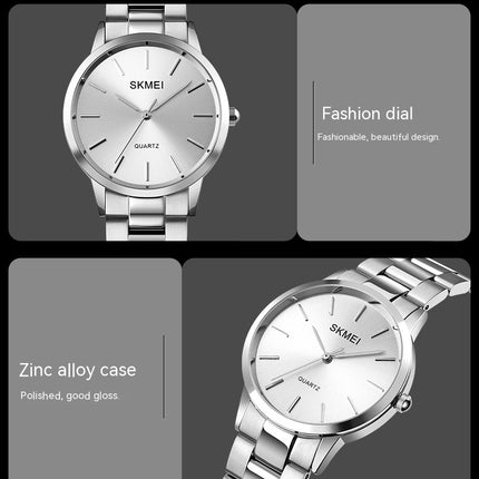 Women's Quartz Watches Waterproof, Casual Stainless Steel Wristwatch for Women