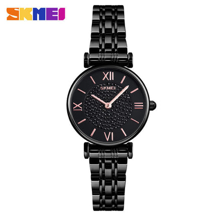 Women's Analog Quartz Diamond Wrist Watch Ladies Stainless Steel Watch