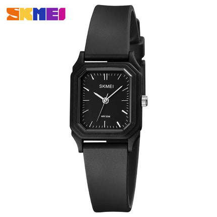 Women Wrist Watch, Square Quartz Waterproof Ultra-Thin Analog Watches for Girls Students