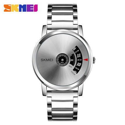 Men's Wrist Watches, Stainless Steel Quartz Waterproof Watches for Men