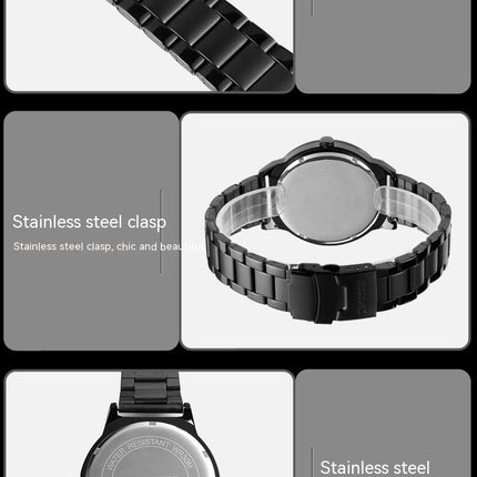 Men's Watches Stainless Steel Quartz Analog Watch