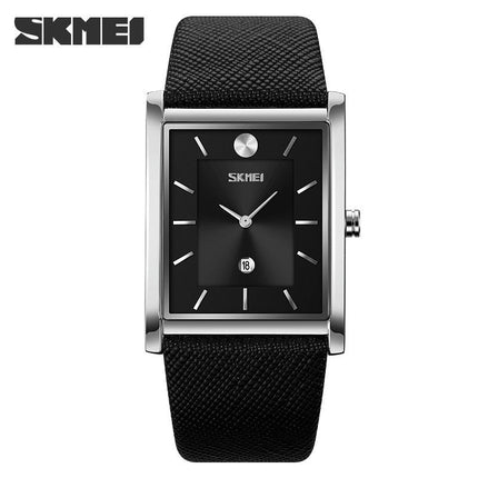 Square Watches for Men,Business Waterproof Men's Watch with Calendar