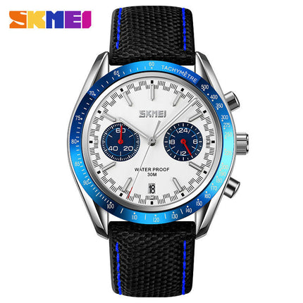 Classic Fashion Chronograph Watch Casual Sport Waterproof Calendar Men's Watches