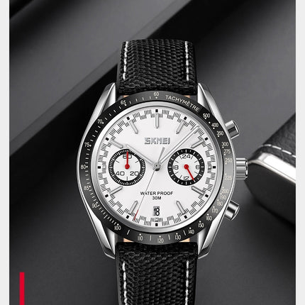 Classic Fashion Chronograph Watch Casual Sport Waterproof Calendar Men's Watches