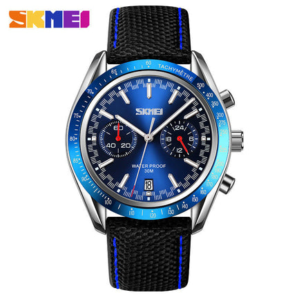 Classic Fashion Chronograph Watch Casual Sport Waterproof Calendar Men's Watches