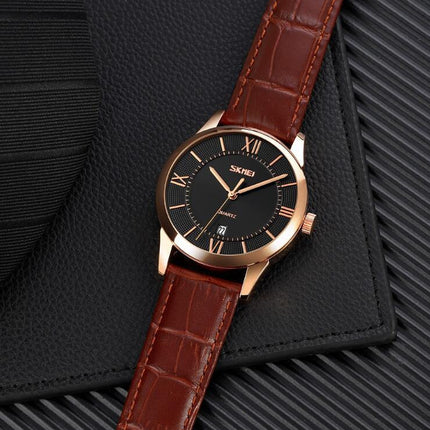 Men's Watches Casual Waterproof Quartz Analog Wrist Watch for Men