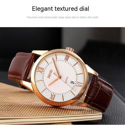 Men's Watches Casual Waterproof Quartz Analog Wrist Watch for Men