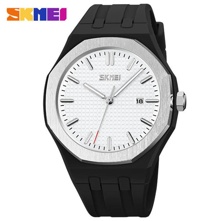 Waterproof Casual Silicone Strap Women Men Quartz Watches With Date