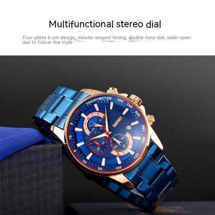 Men's Analog Digital Watches Waterproof Chronograph LED Casual Wristwatch