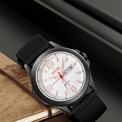 Men's Fashion Watch Luminous Analog Quartz Waterproof Casual Wristwatch