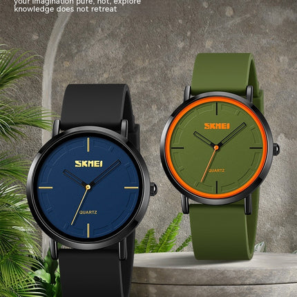 Men's Sports Silicone Watches Casual Analog Watches Fashion Quartz Wrist Watches