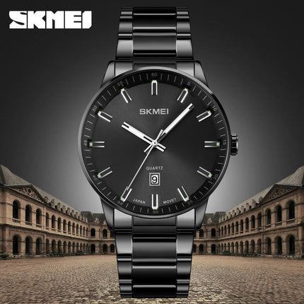 Men's Watch Waterproof Quartz Stainless Steel Date Wrist Watches