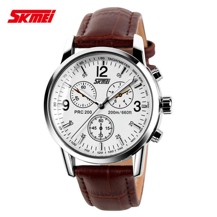 Men's Watches Business Quartz Stainless Steel Waterproof Luminous Wrist Watch