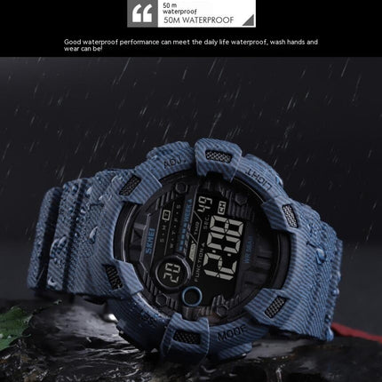 Military Digital Watch Man's waterproof Luminous Display Stopwatch Sport Date Watch