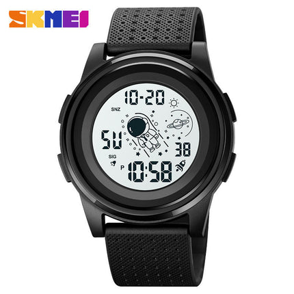 Men's Digital Sports Watch Waterproof Watches with LED Back Light Alarm Watch