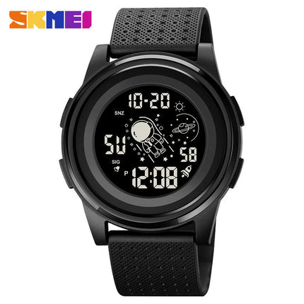 Men's Digital Sports Watch Waterproof Watches with LED Back Light Alarm Watch