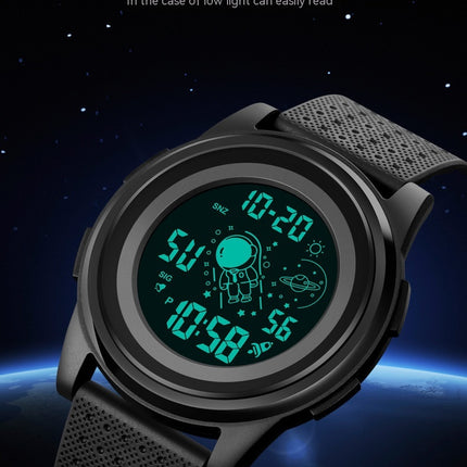 Men's Digital Sports Watch Waterproof Watches with LED Back Light Alarm Watch