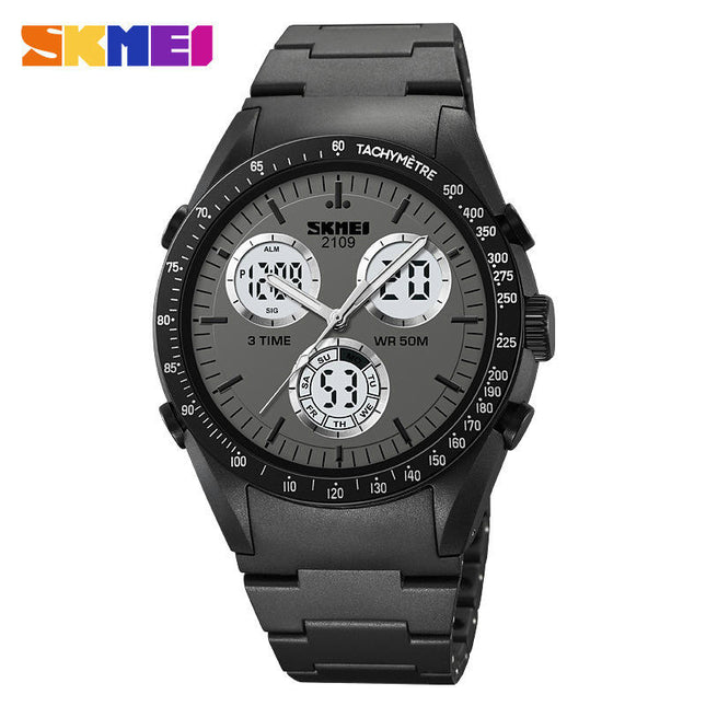 Men's Waterproof Sports Wrist Watch Date LED Alarm Stopwatch Digital Watches