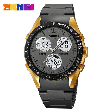 Men's Waterproof Sports Wrist Watch Date LED Alarm Stopwatch Digital Watches