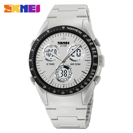 Men's Waterproof Sports Wrist Watch Date LED Alarm Stopwatch Digital Watches