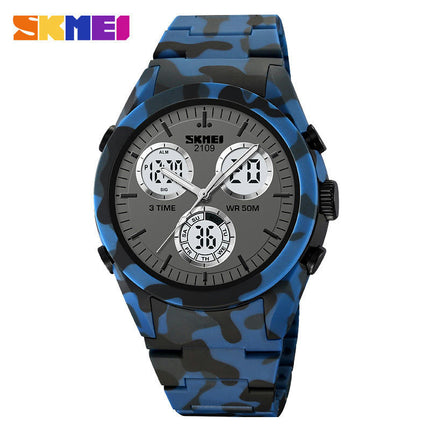 Men's Waterproof Sports Wrist Watch Date LED Alarm Stopwatch Digital Watches