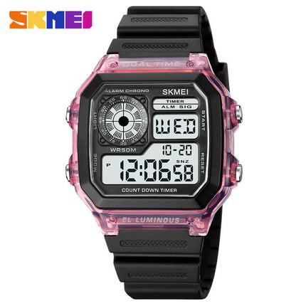 Men's Multifunction Outdoor Sports Watch LED Digital Square Watches