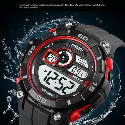 Men's Digital Watch Waterproof Luminous Multifunctional Sport Electronic Watch