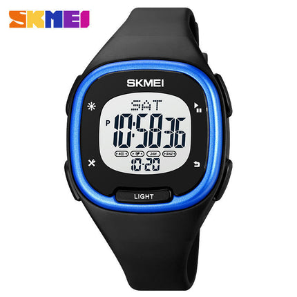 Men's Women's Digital Sport Square Watches with Alarm Stopwatch Waterproof