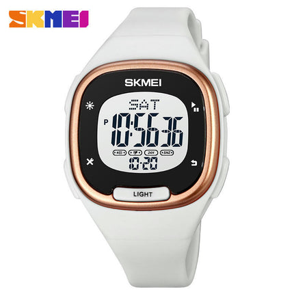 Men's Women's Digital Sport Square Watches with Alarm Stopwatch Waterproof