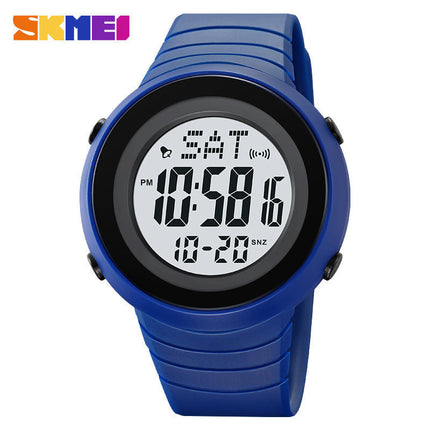 Men's Digital Sports Watch, Waterproof LED Alarm Multifunction Watch