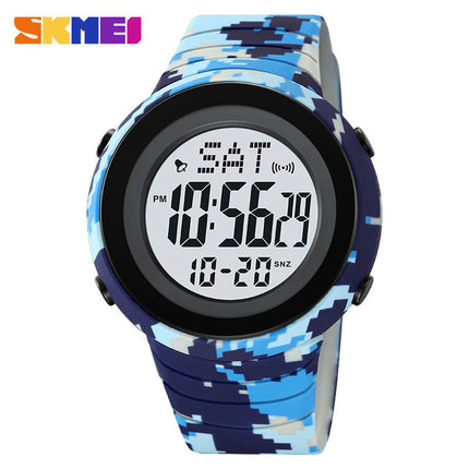 Men's Digital Sports Watch, Waterproof LED Alarm Multifunction Watch