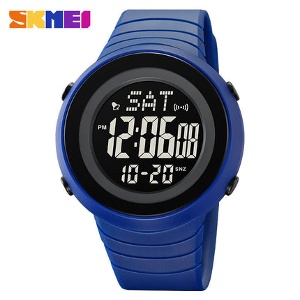 Men's Digital Sports Watch, Waterproof LED Alarm Multifunction Watch